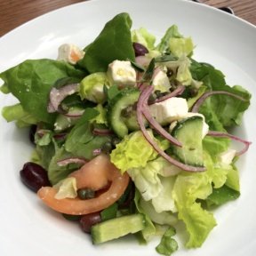 Gluten-free Greek salad from Industry Kitchen